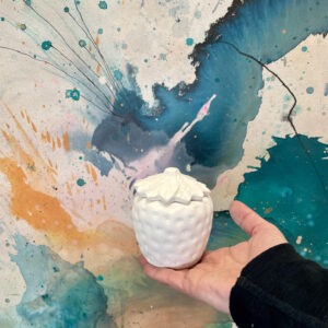 Jordbær skål med låg