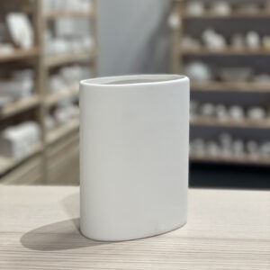 Oval vase