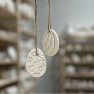 Flade påskeæg ophæng